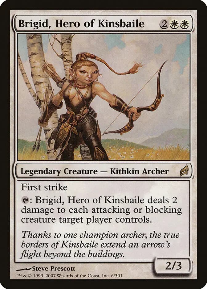 Card image of Brigid, Hero of Kinsbaile
