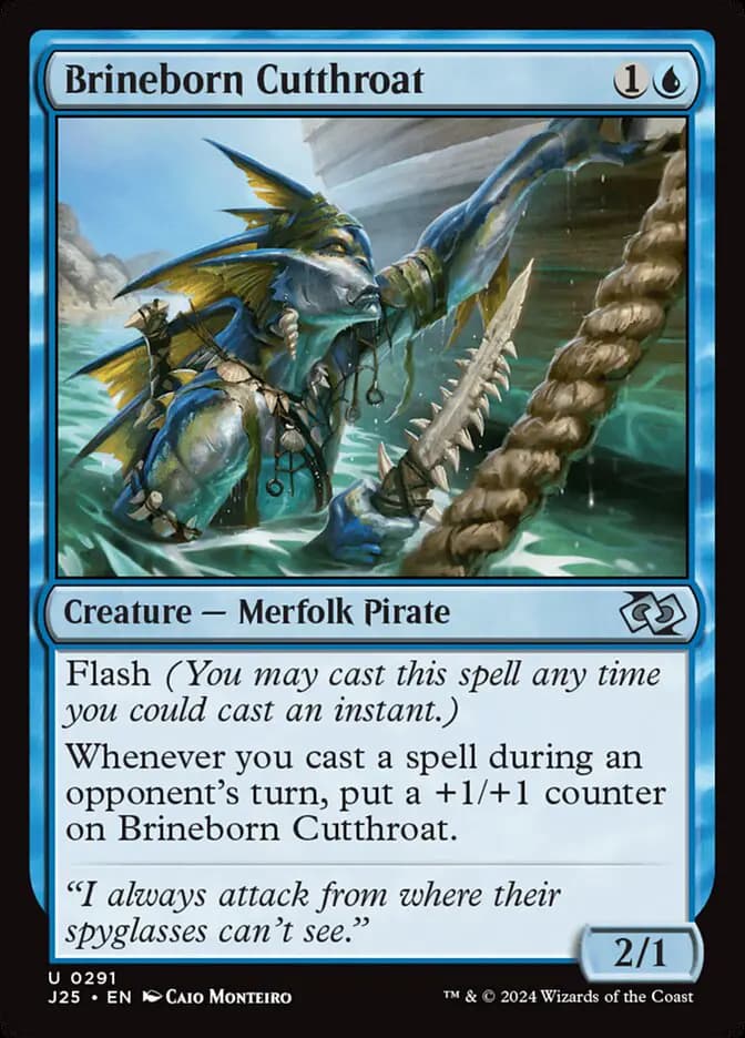 Card image of Brineborn Cutthroat