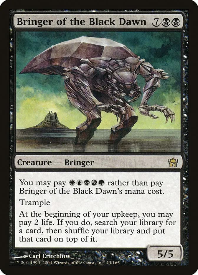 Card image of Bringer of the Black Dawn