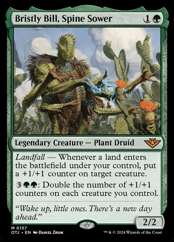 Card image of Bristly Bill, Spine Sower
