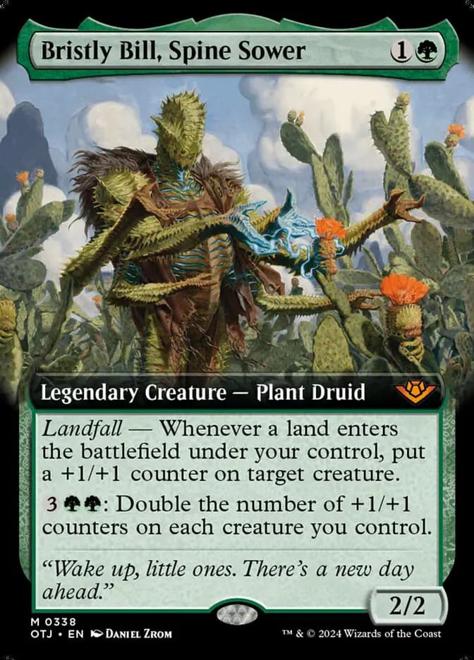 Card image of Bristly Bill, Spine Sower