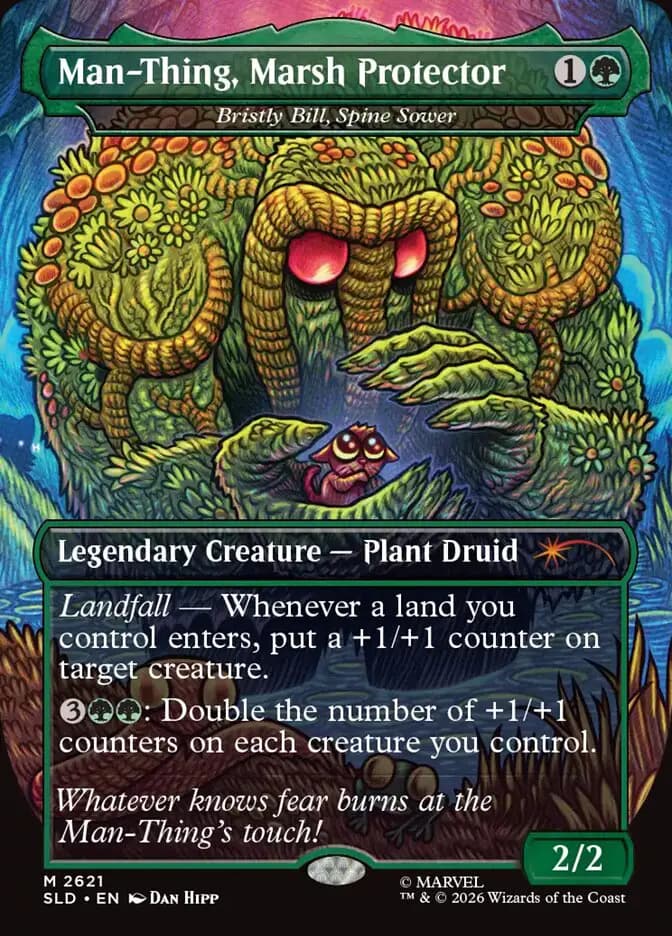 Card image of Bristly Bill, Spine Sower