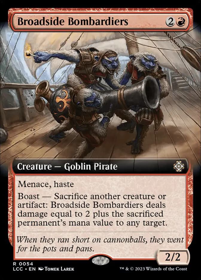 Card image of Broadside Bombardiers