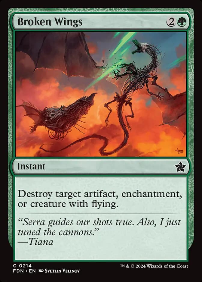 Card image of Broken Wings