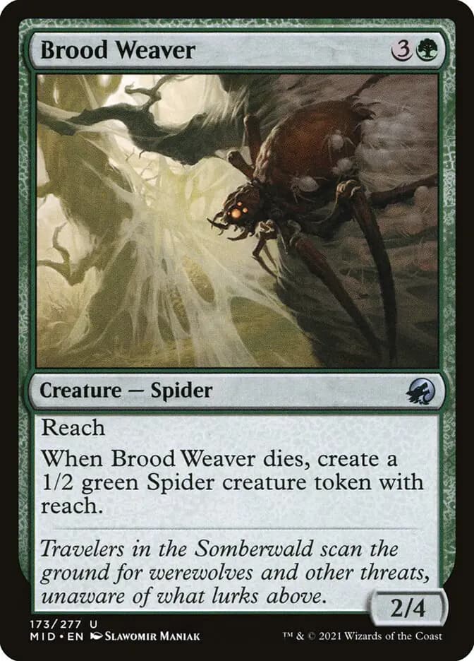 Card image of Brood Weaver