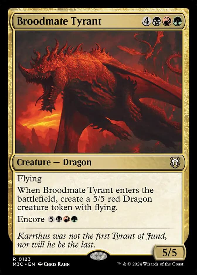 Card image of Broodmate Tyrant