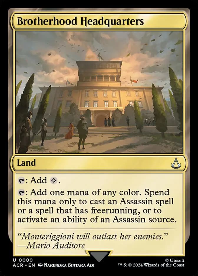 Card image of Brotherhood Headquarters