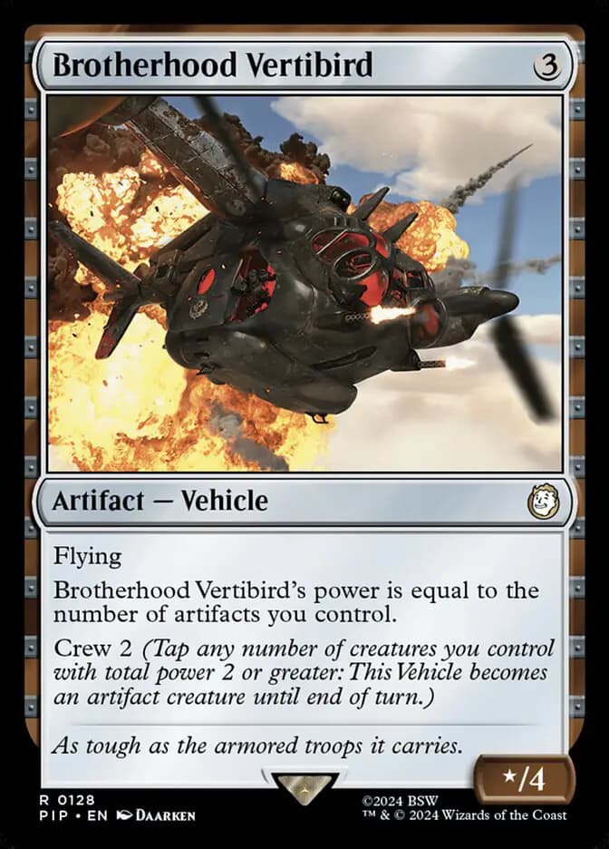 Card image of Brotherhood Vertibird