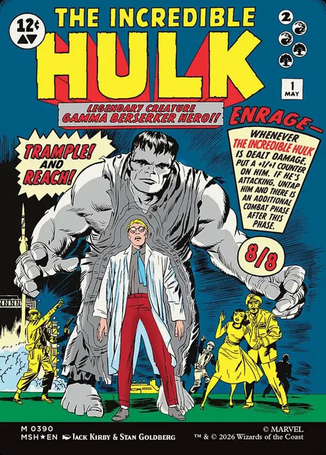 Card image of Bruce Banner / The Incredible Hulk