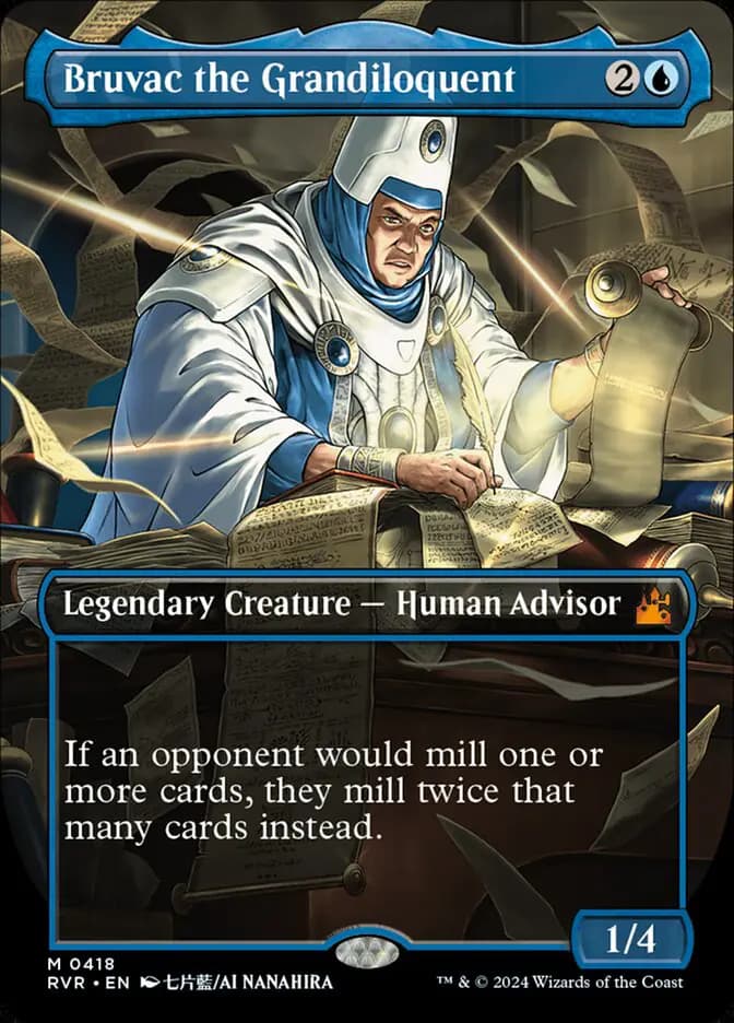 Card image of Bruvac the Grandiloquent
