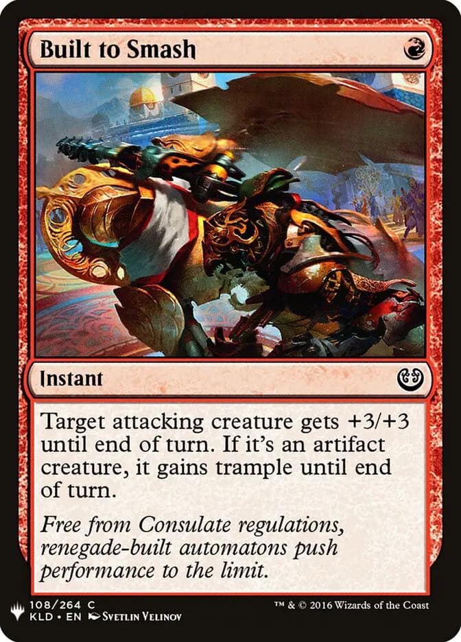 Card image of Built to Smash