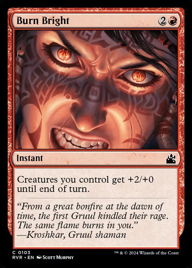 Card image of Burn Bright