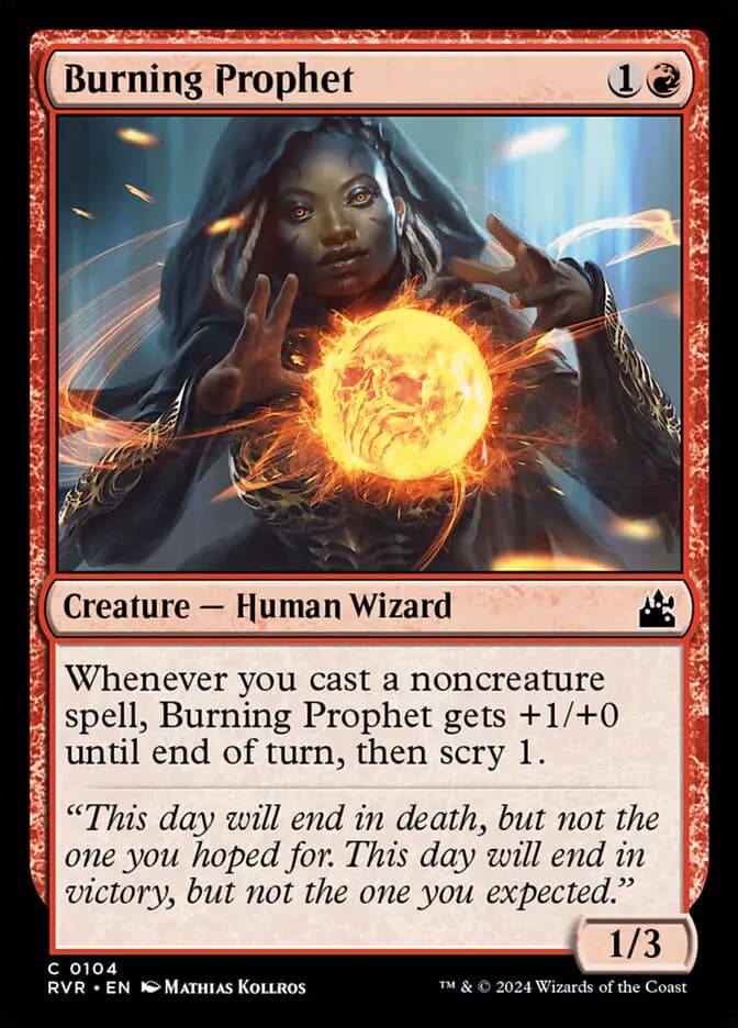 Card image of Burning Prophet