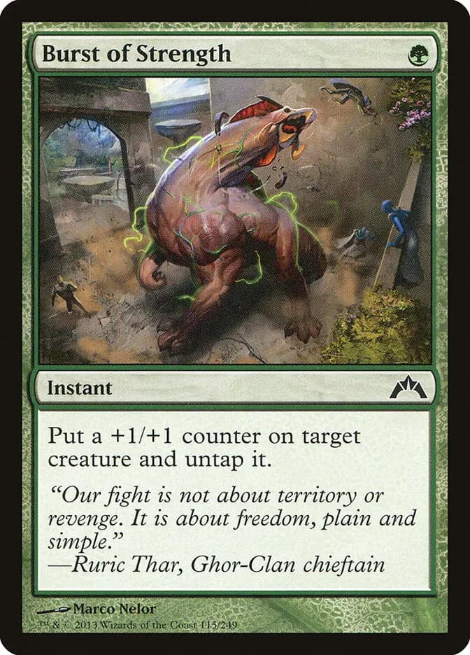 Card image of Burst of Strength