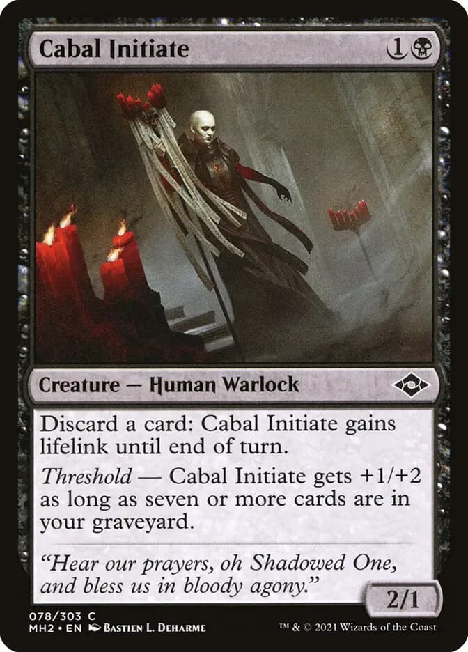 Card image of Cabal Initiate