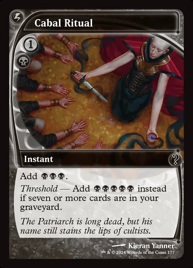 Card image of Cabal Ritual