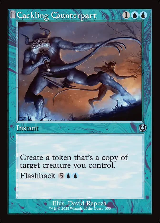 Card image of Cackling Counterpart