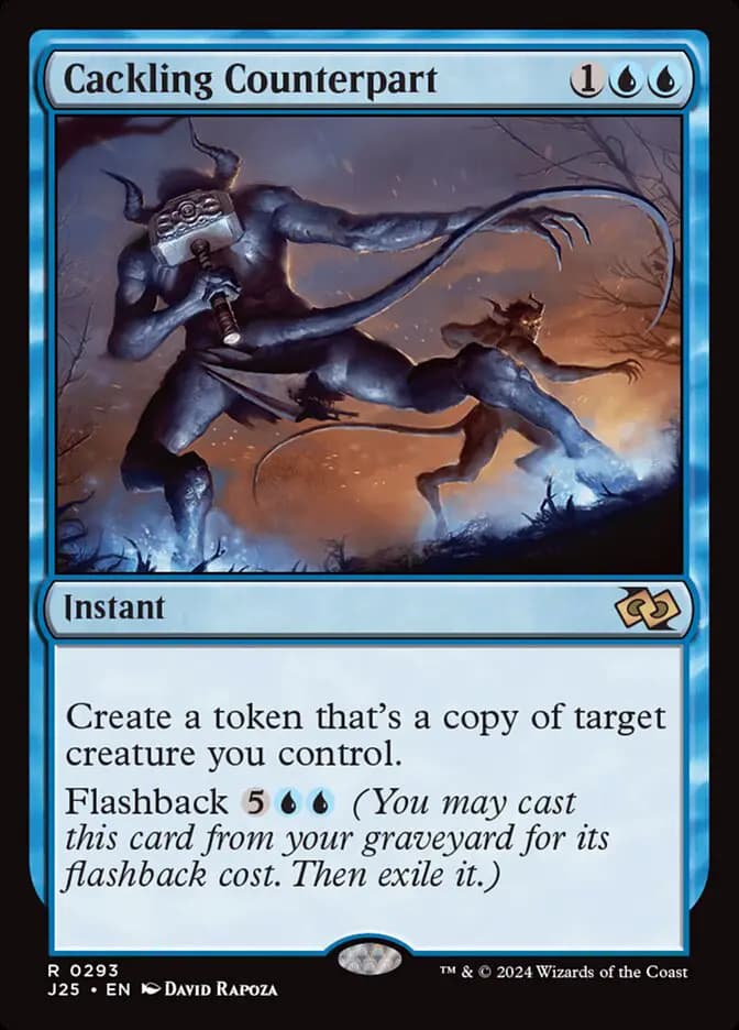 Card image of Cackling Counterpart