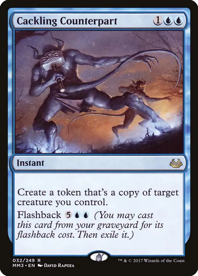 Card image of Cackling Counterpart