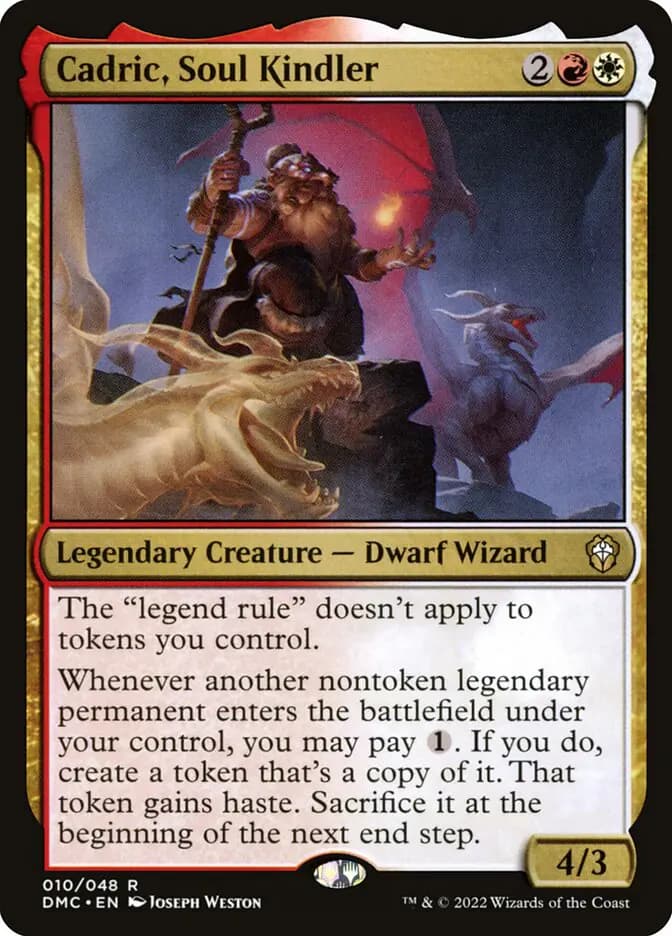 Card image of Cadric, Soul Kindler