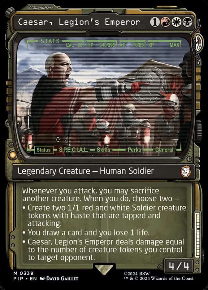 Card image of Caesar, Legion's Emperor