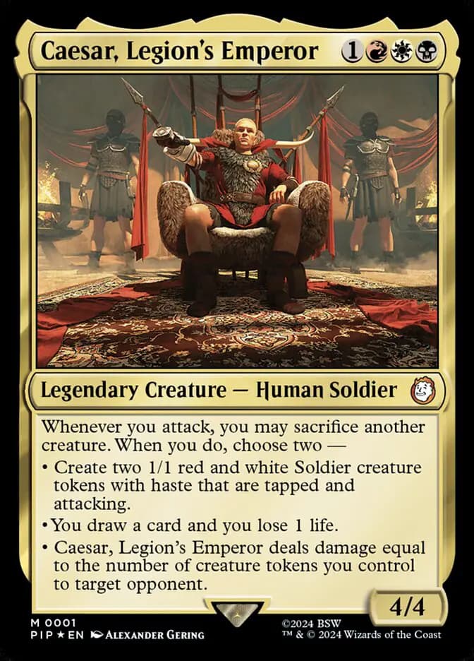 Card image of Caesar, Legion's Emperor