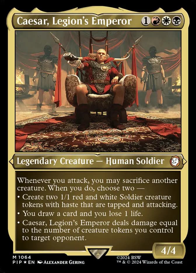 Card image of Caesar, Legion's Emperor