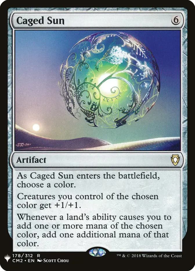 Card image of Caged Sun
