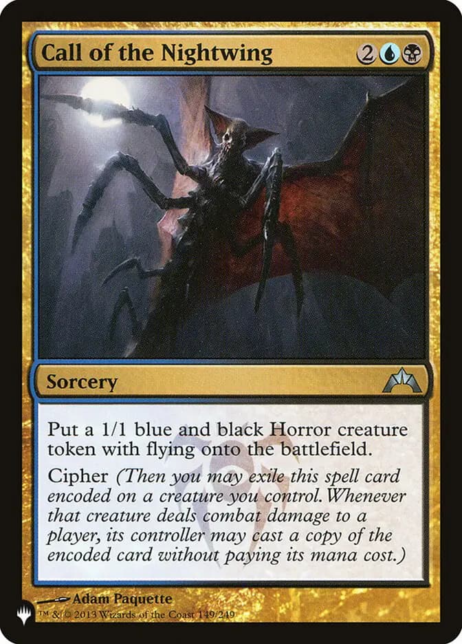 Card image of Call of the Nightwing