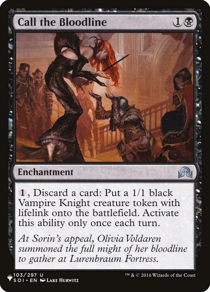 Card image of Call the Bloodline