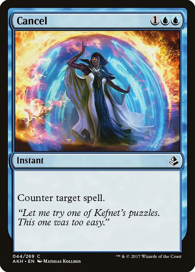 Card image of Cancel