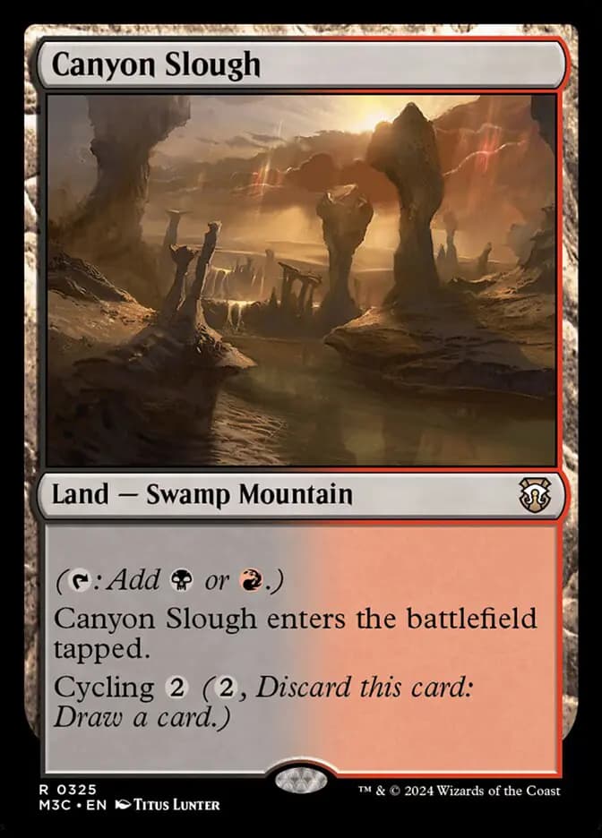 Card image of Canyon Slough