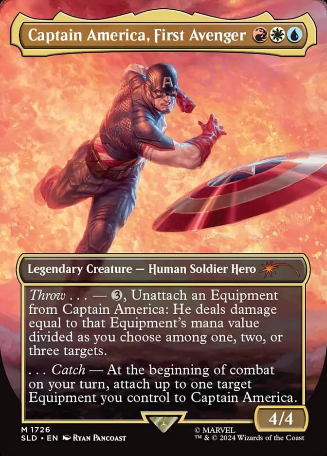Card image of Captain America, First Avenger