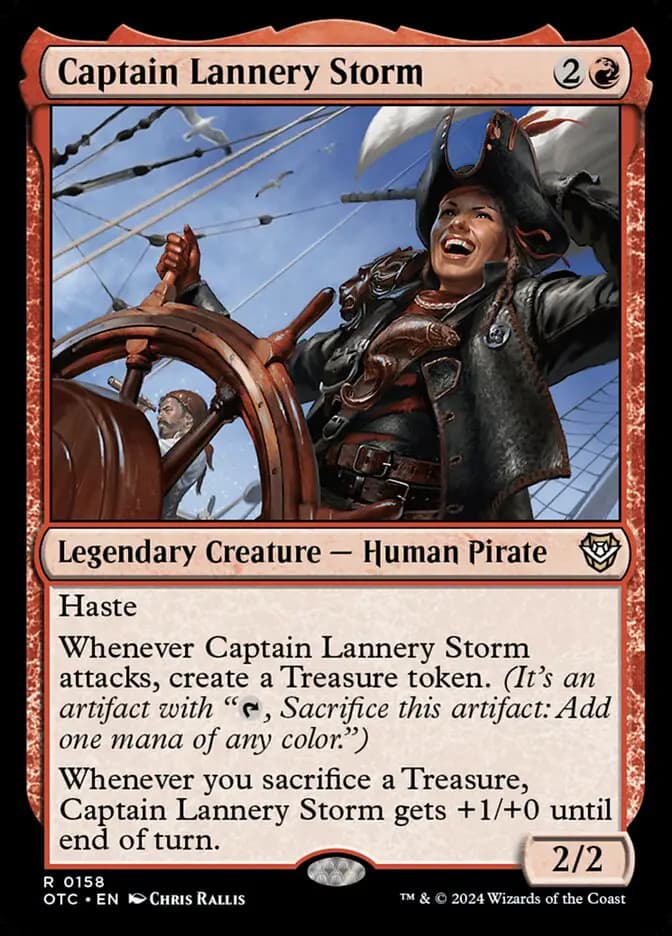 Card image of Captain Lannery Storm