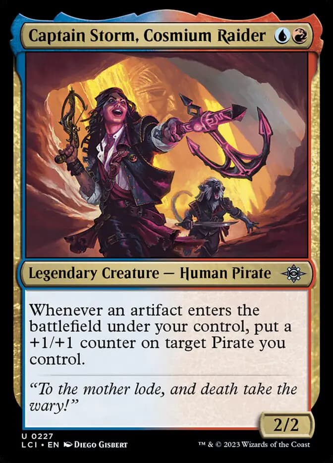 Card image of Captain Storm, Cosmium Raider