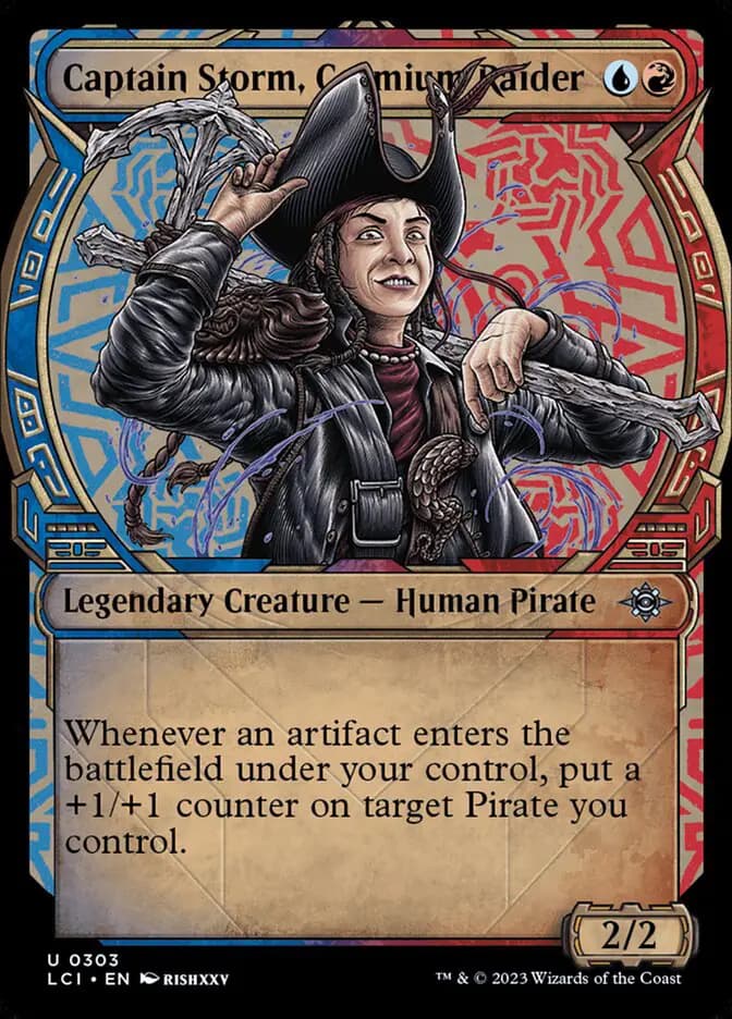 Card image of Captain Storm, Cosmium Raider