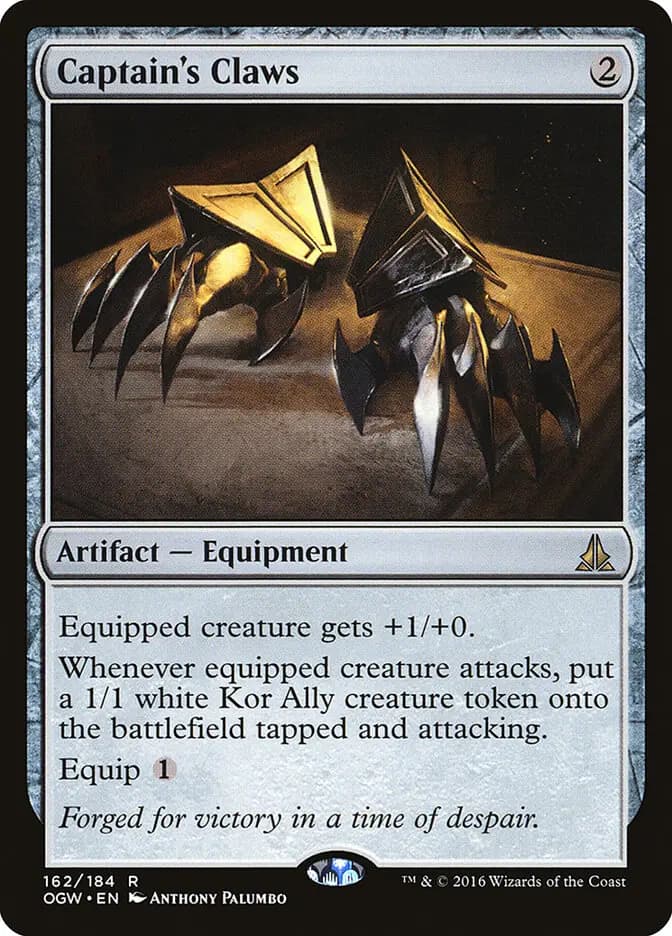 Card image of Captain's Claws