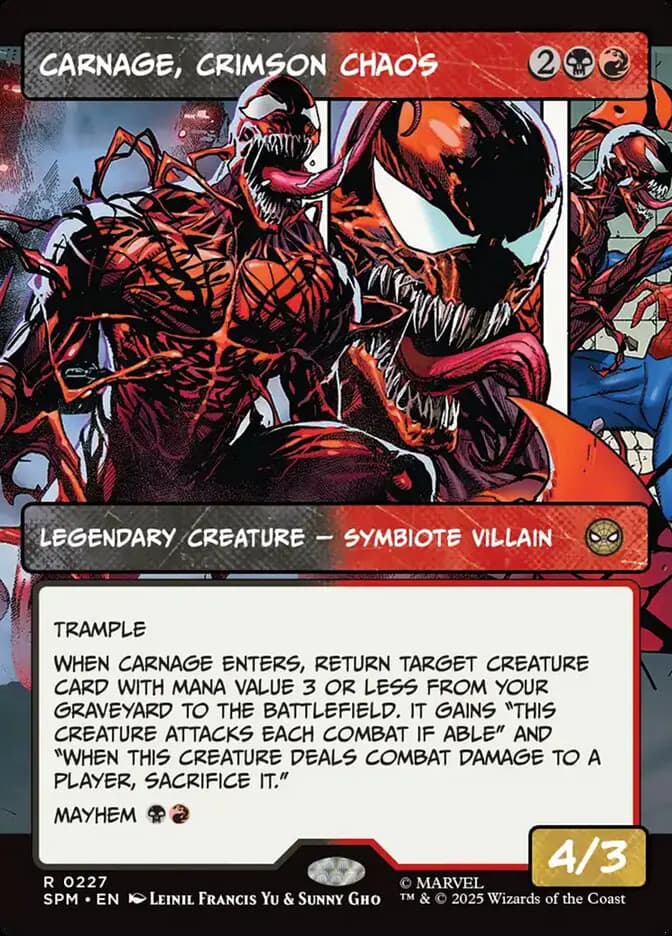 Card image of Carnage, Crimson Chaos