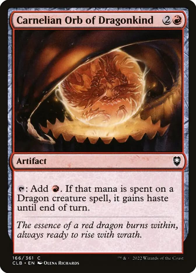Card image of Carnelian Orb of Dragonkind
