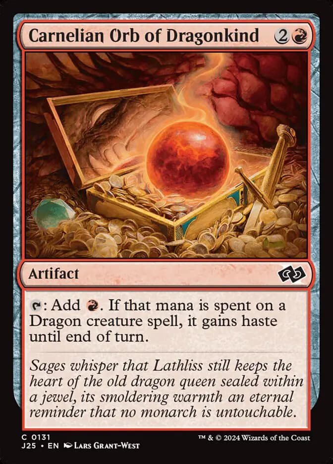 Card image of Carnelian Orb of Dragonkind