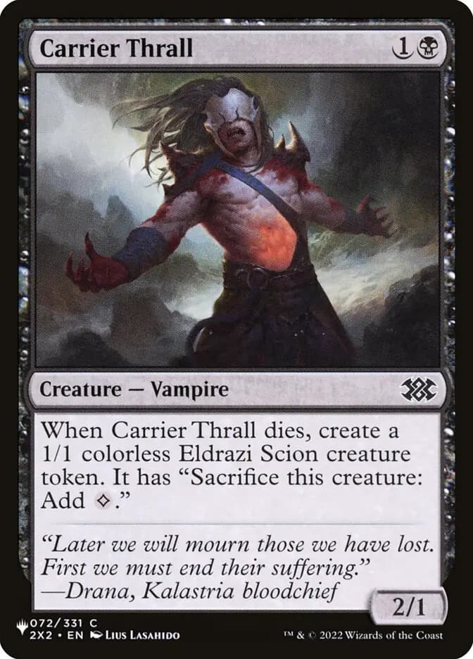 Card image of Carrier Thrall