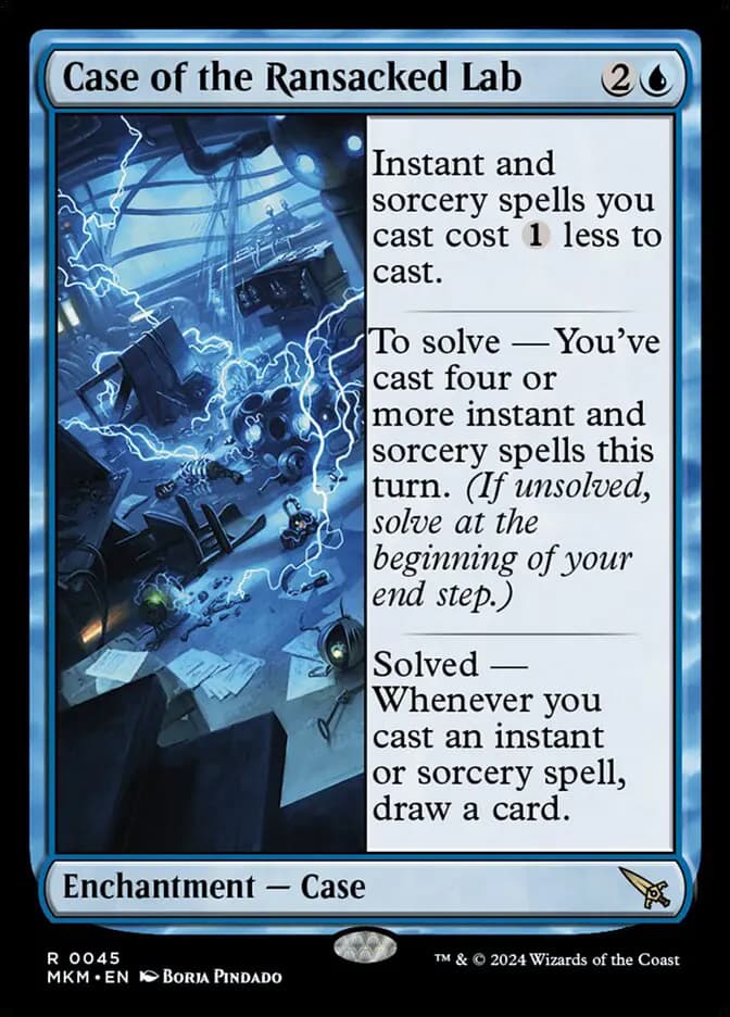 Card image of Case of the Ransacked Lab