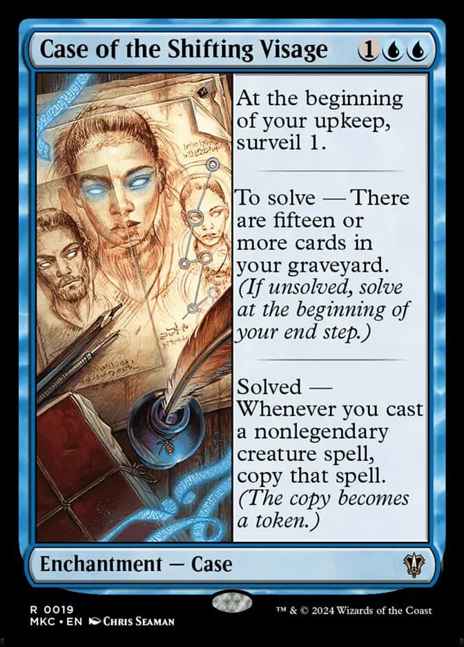 Card image of Case of the Shifting Visage