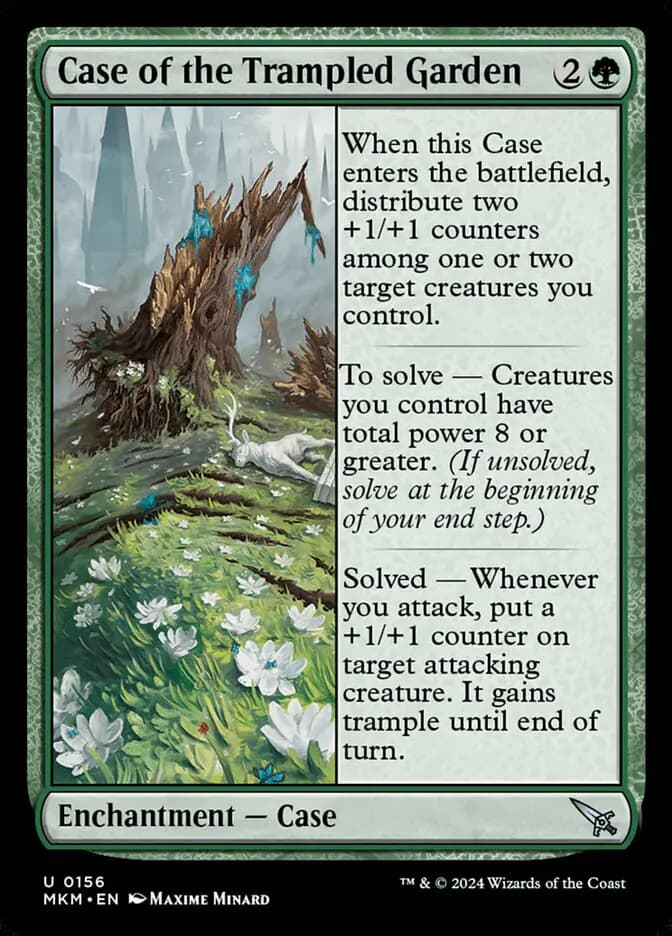 Card image of Case of the Trampled Garden
