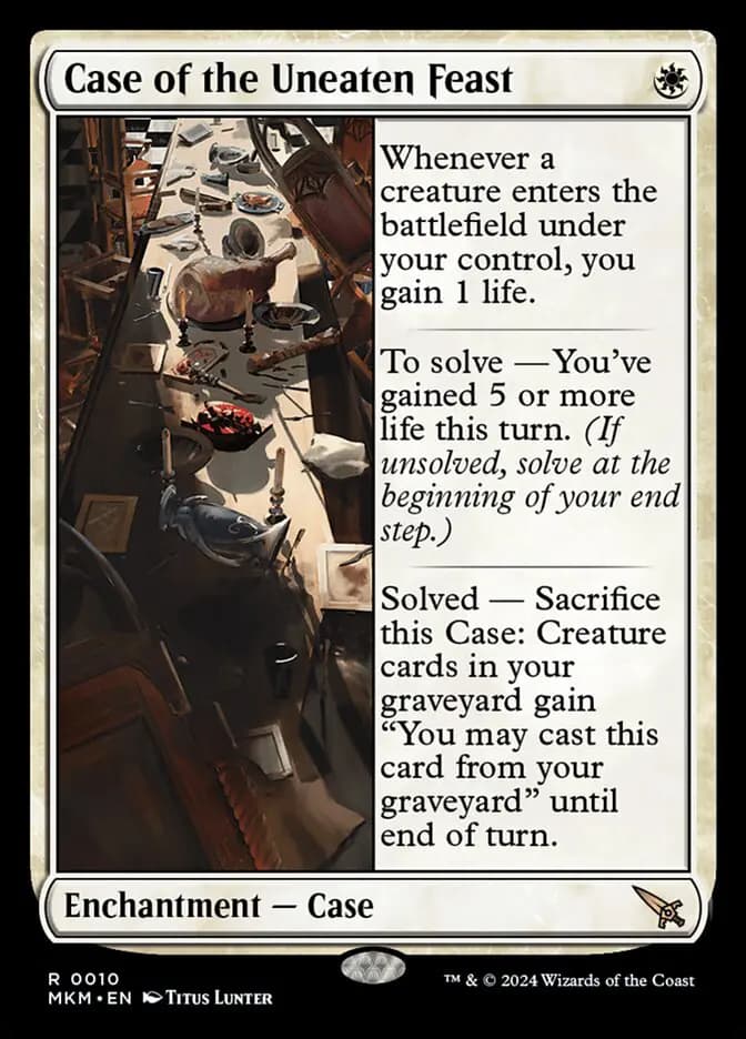 Card image of Case of the Uneaten Feast