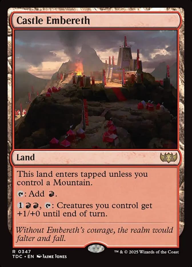 Card image of Castle Embereth