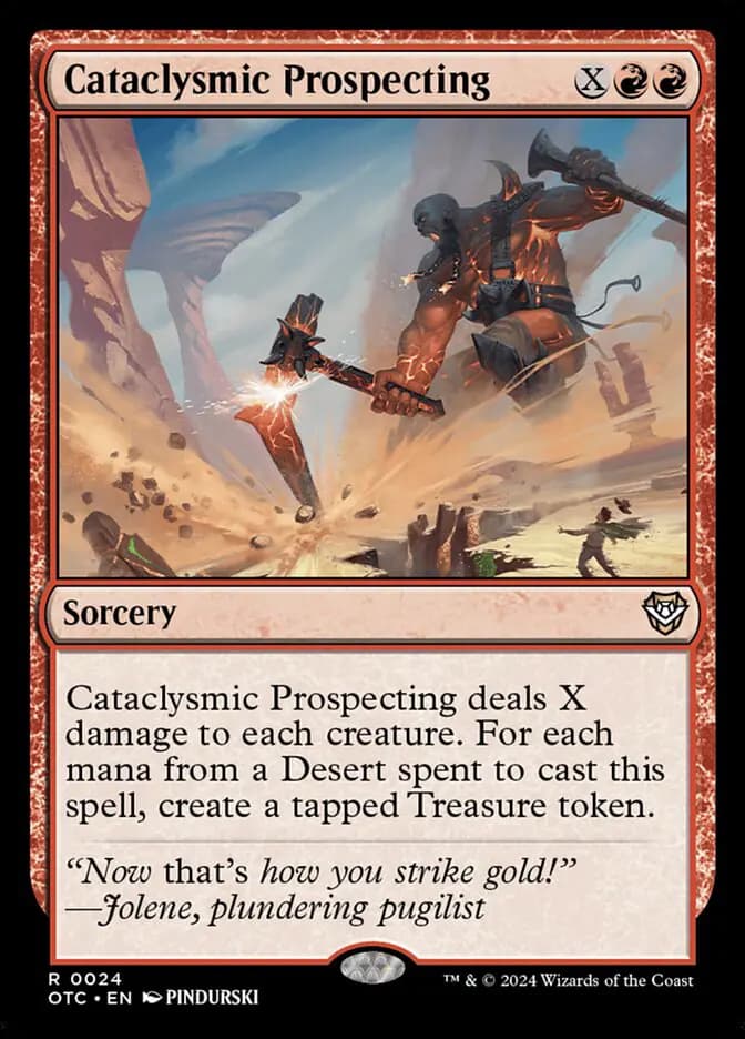 Card image of Cataclysmic Prospecting