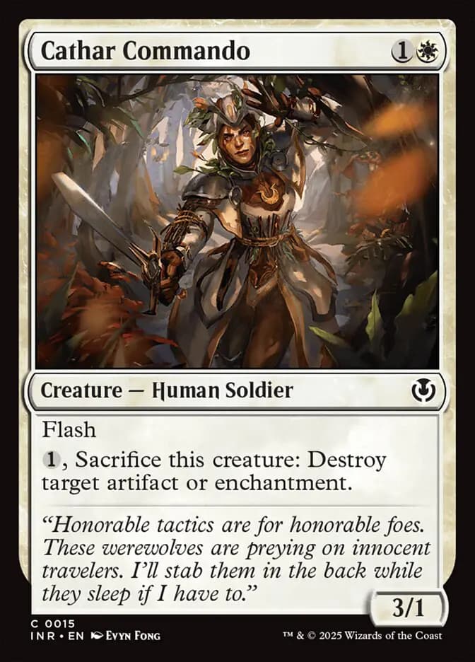 Card image of Cathar Commando