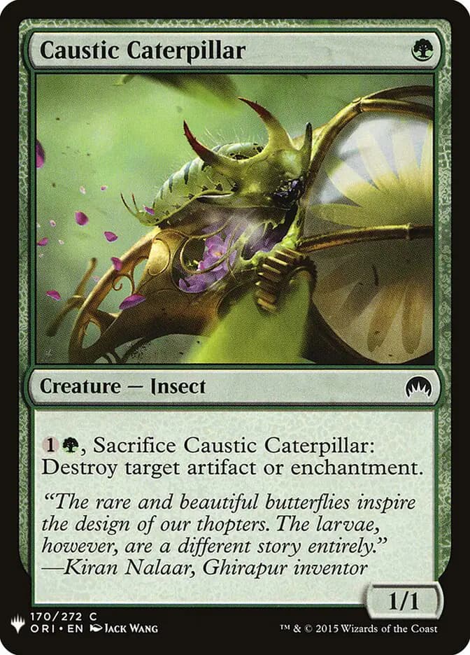 Card image of Caustic Caterpillar