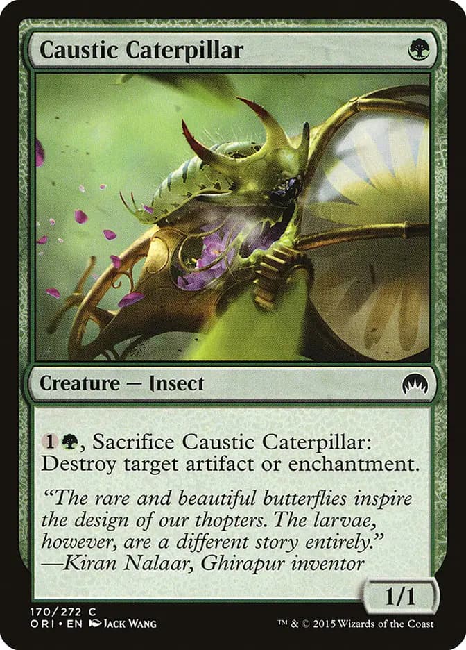 Card image of Caustic Caterpillar